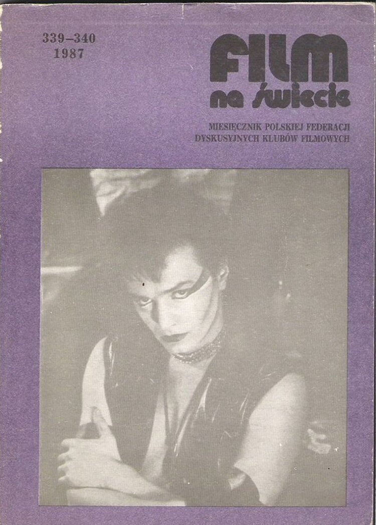 FILM NA SWIECIE magazine side cover Issue 339-340 (3-4)   1987